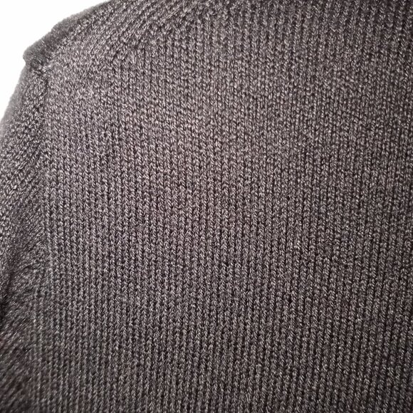 'TALBOTS' Petite Solid Black Turtleneck Sweater Size MP NWOT - Picture 6 of 11